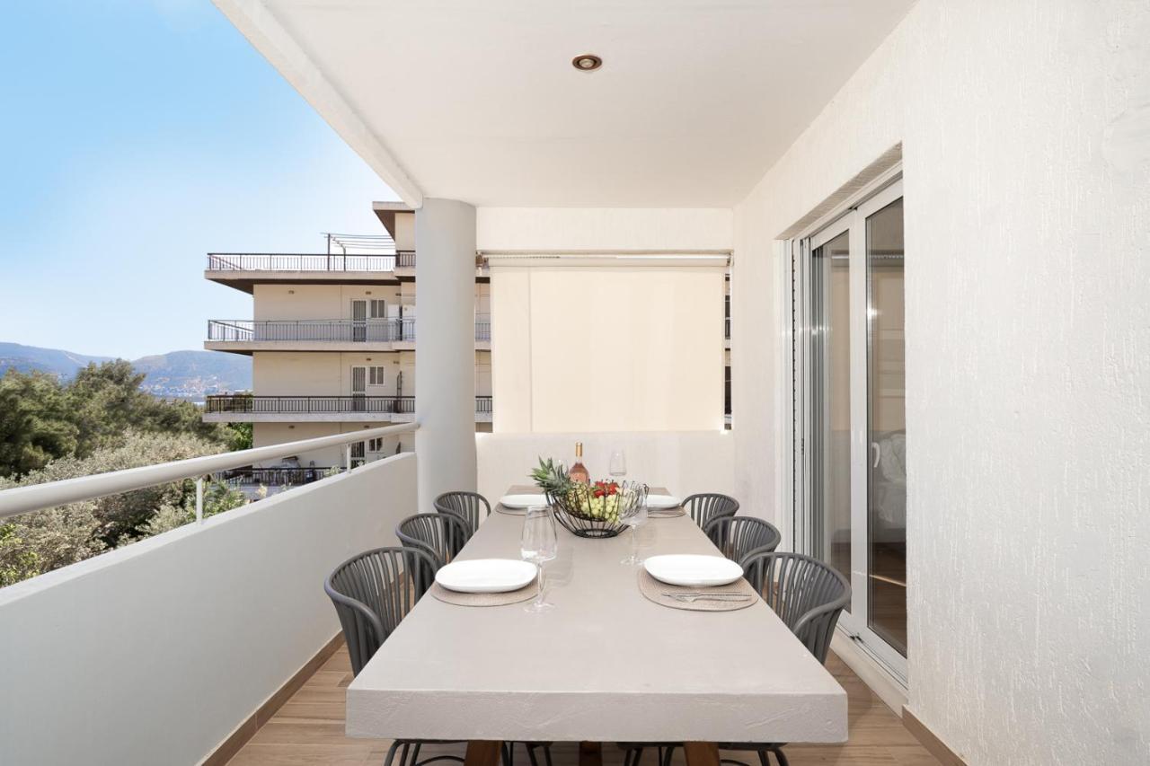 Blue Avra Apartment By A&D Properties Pórto Ráfti Exterior foto